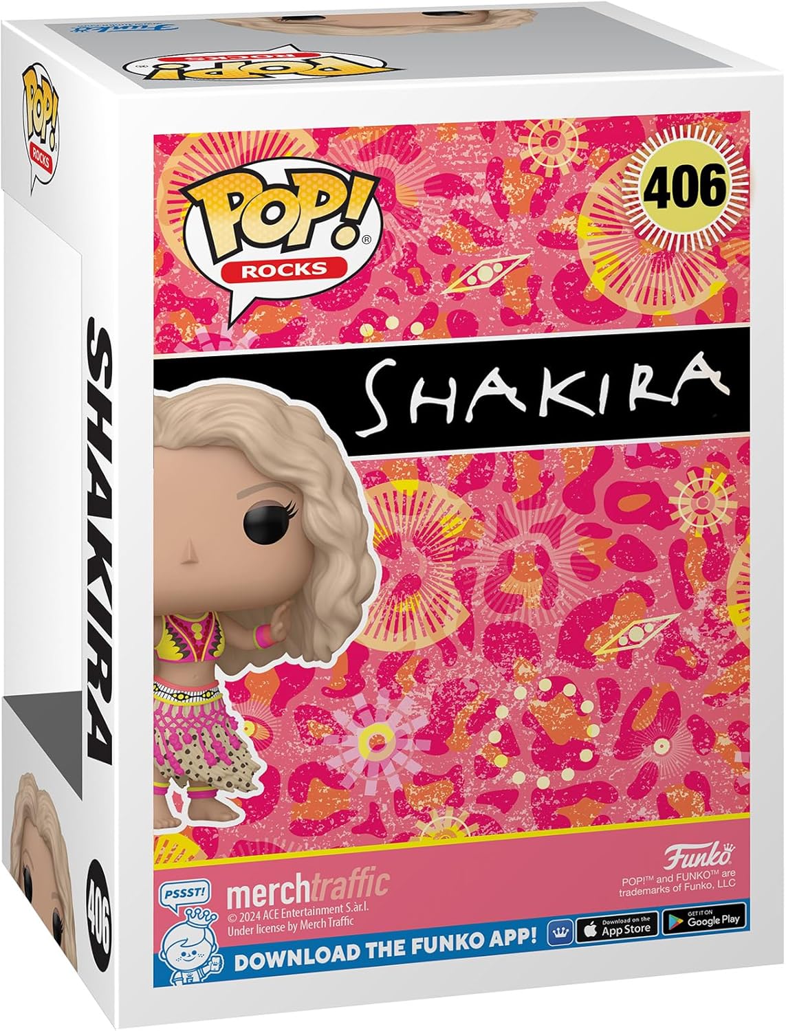 Funko POP! Rocks: Shakira - Waka Waka - Collectable Vinyl Figure - Gift Idea - Official Merchandise - for Kids & Adults - Music Fans - Model Figure for Collectors and Display
