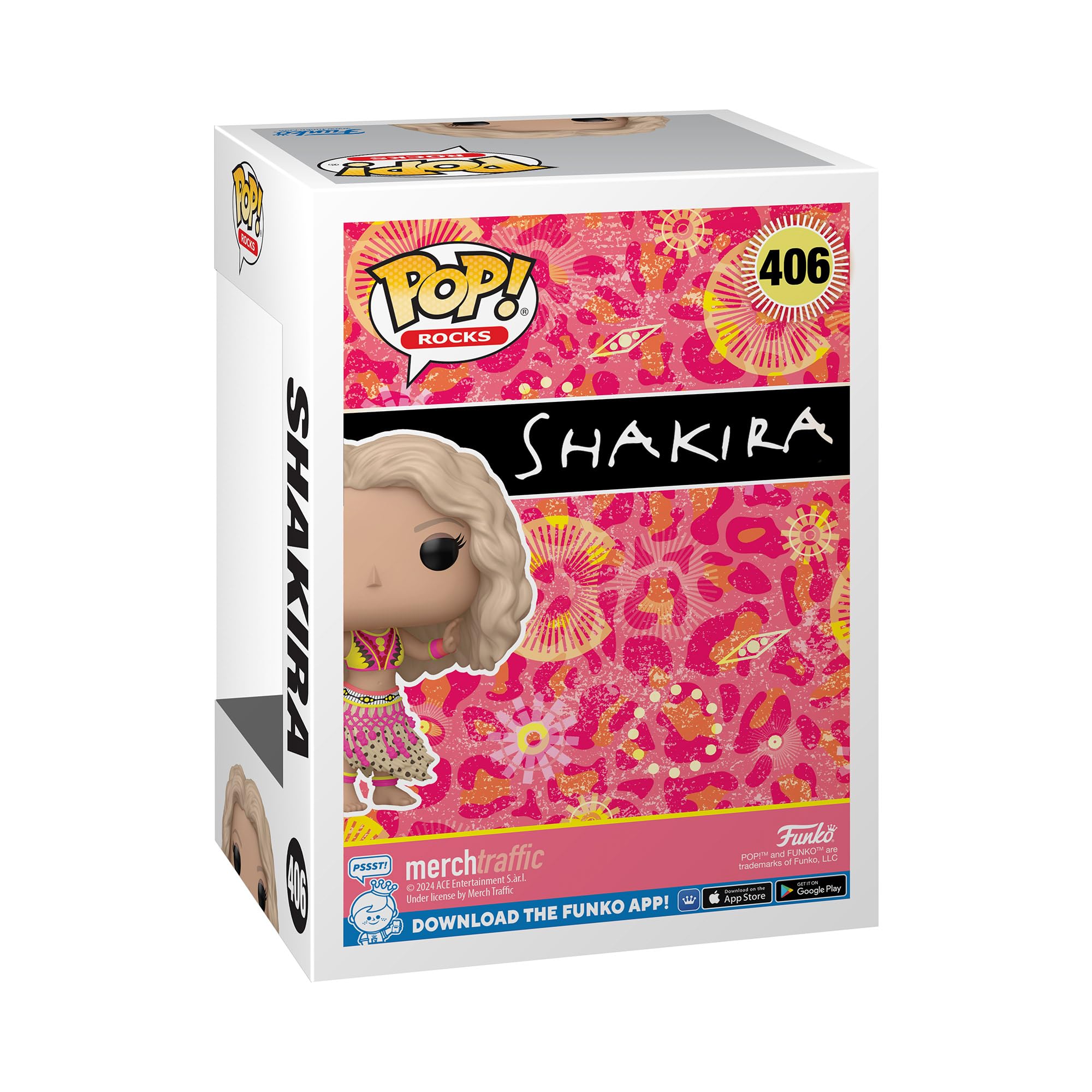 Funko Pop! Rocks: Shakira, Waka Waka, Collectable Vinyl Figure, Gift Idea, Official Merchandise, Toys for Kids & Adults - Image 3