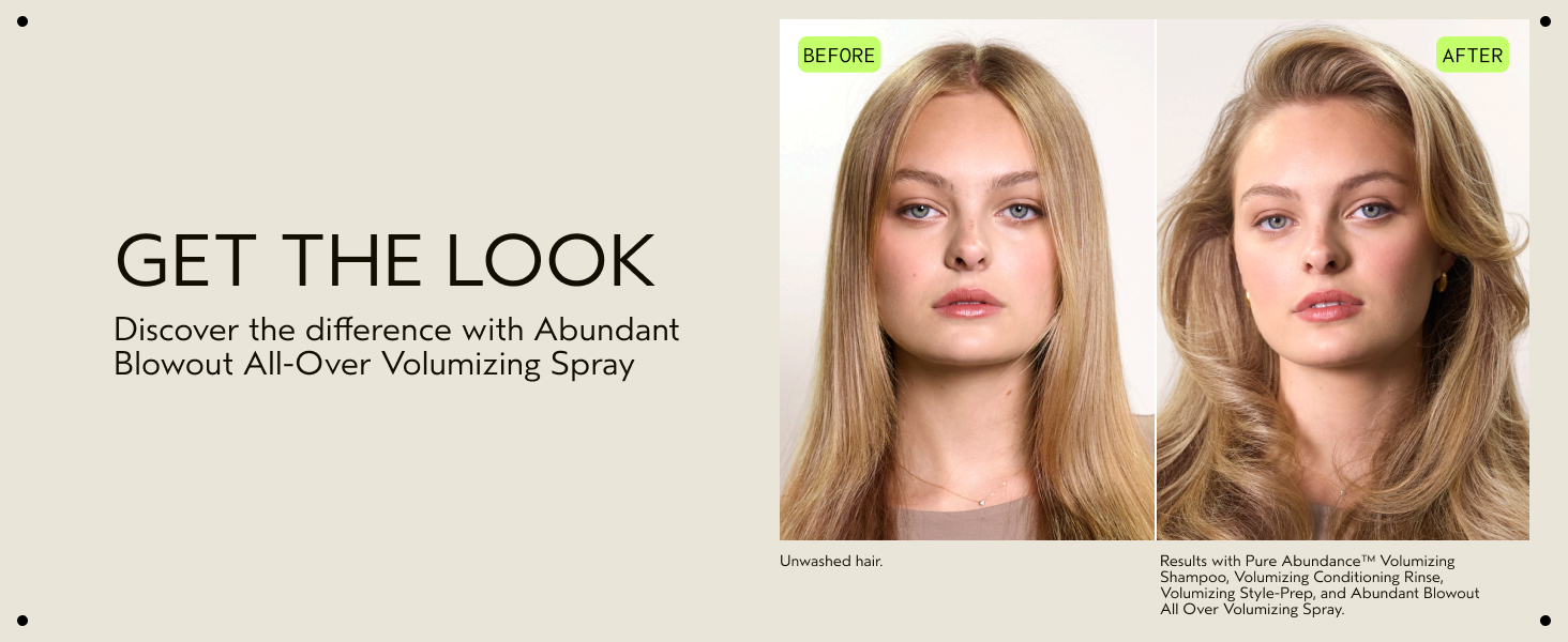Aveda Abundant Blowout All-Over Volumizing Spray | 24-Hour All-Over Volumizing Spray | Heat Protectant | Calming Aroma of Lavender, Petitgrain, Ylang Ylang | 98% Naturally Derived*