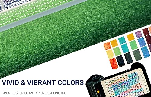 Miniatura 4 de Allenjoy Telón de fondo de fútbol de 7 x 5 pies, para estadio, auditorio, luz de fotografía para niños, recién nacidos, baby shower, tema deportivo,