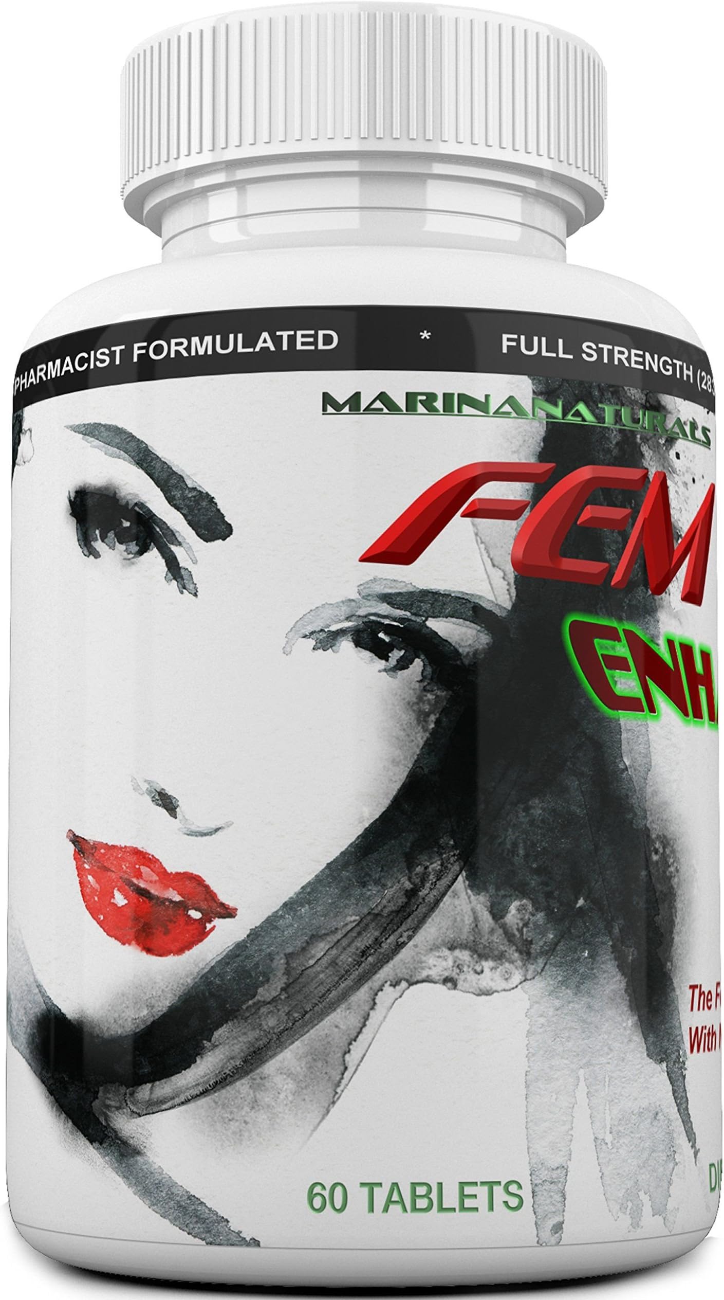 FEMVIT Enhance The Female Multivitamin, Multi-Minerals That Helps with Vitality and Enhances Your Female Senses Too. 60 Tablets