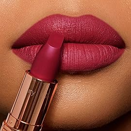 Charlotte Tilbury Matte Revolution Lipstick - Long Lasting, Matte Lipstick with Buildable Color & Lip-Loving Ingredients - Creamy, Easy to Blend Formula - The Queen