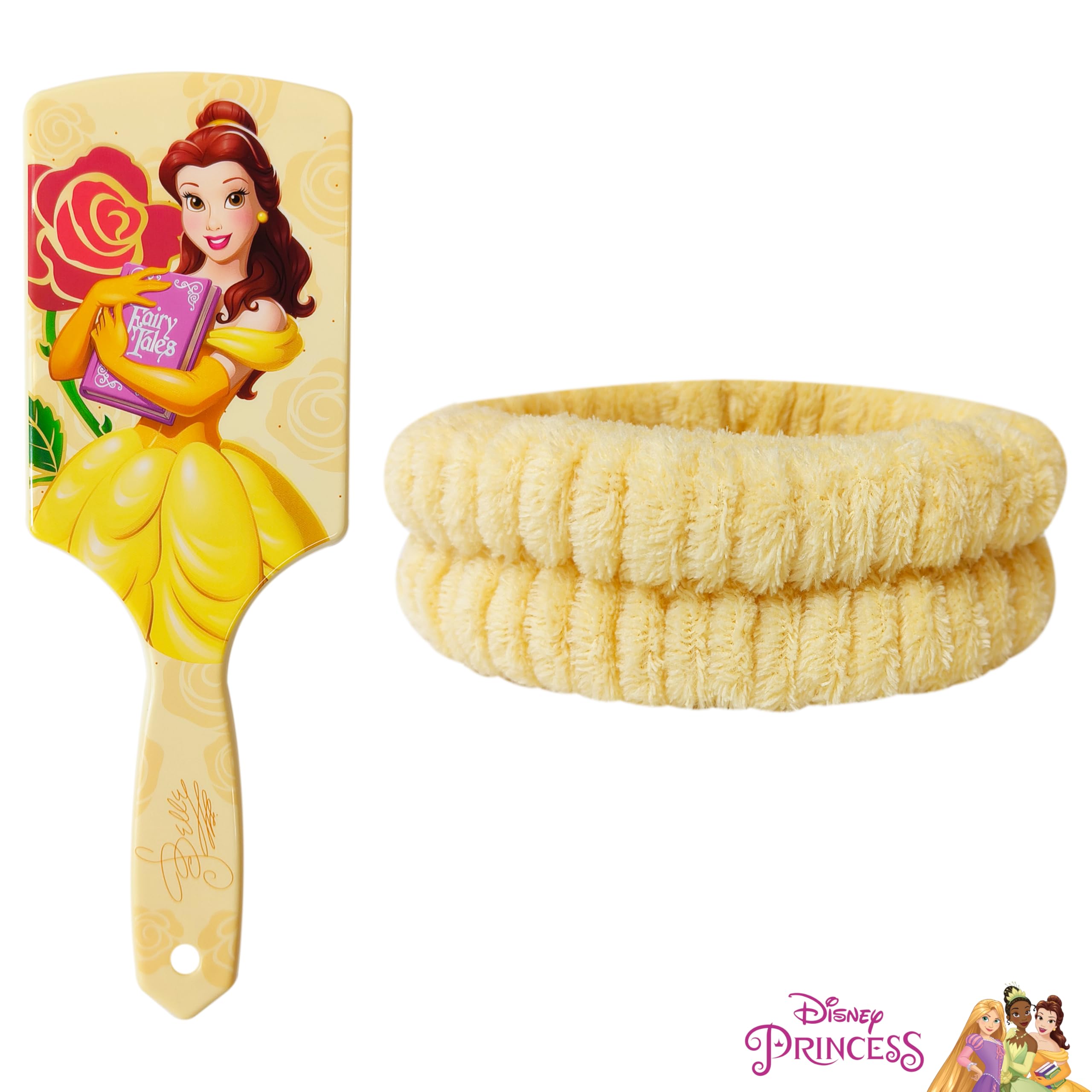 Beauty and the Beast headband set Belle Beauty and the Beast Inspired Mouse Ears Mickey Ears  main image 2