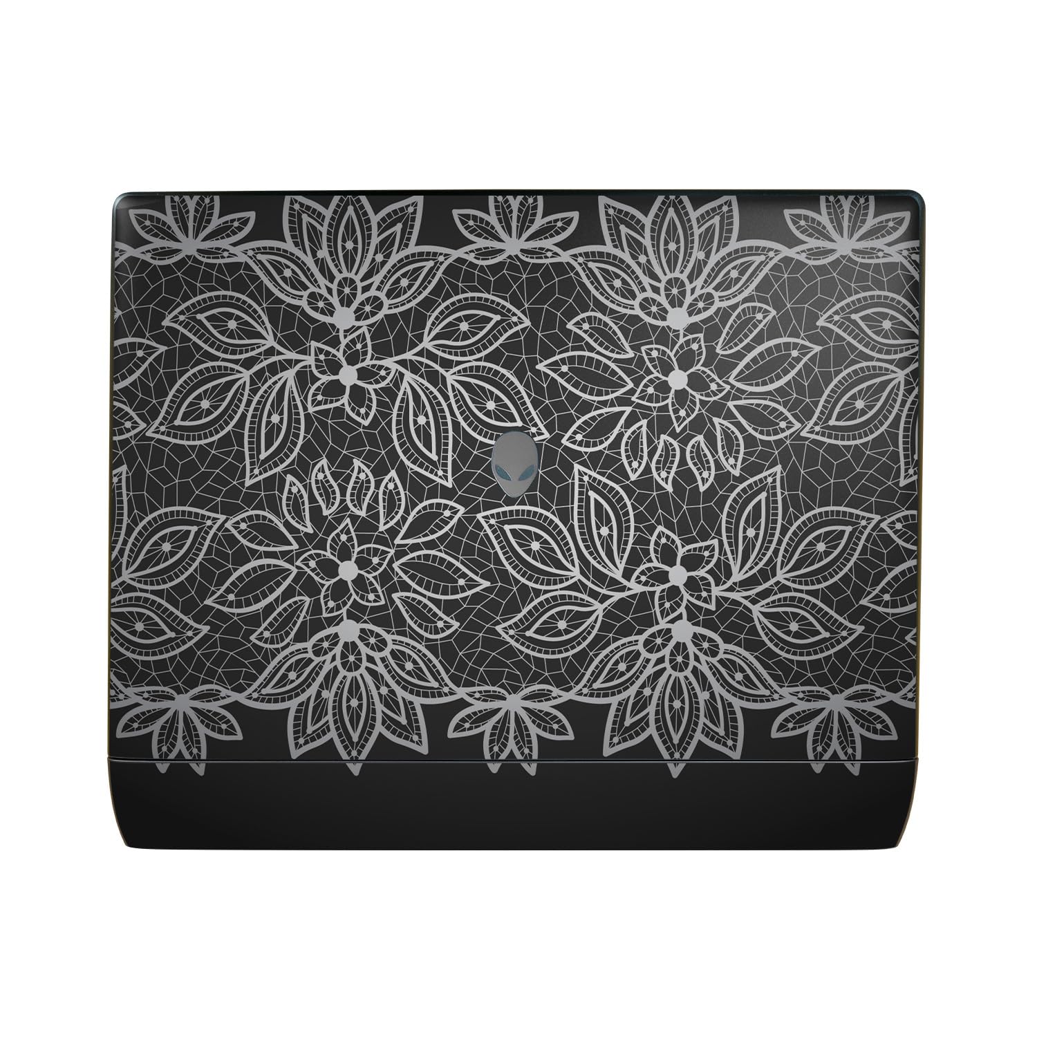Laptop Skin Compatible with Alienware 16 Area-51 (2025) - Floral Lace - Premium 3M Vinyl Protective Wrap Decal Cover - Easy to Apply | Crafted in The USA by MightySkins