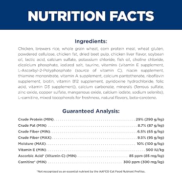 Hill's Science Diet Adult 1-6 Multiple Benefit Dry Cat Food | #1 Veterinarian Recommended, Chicken Recipe, 7 lb. Bag