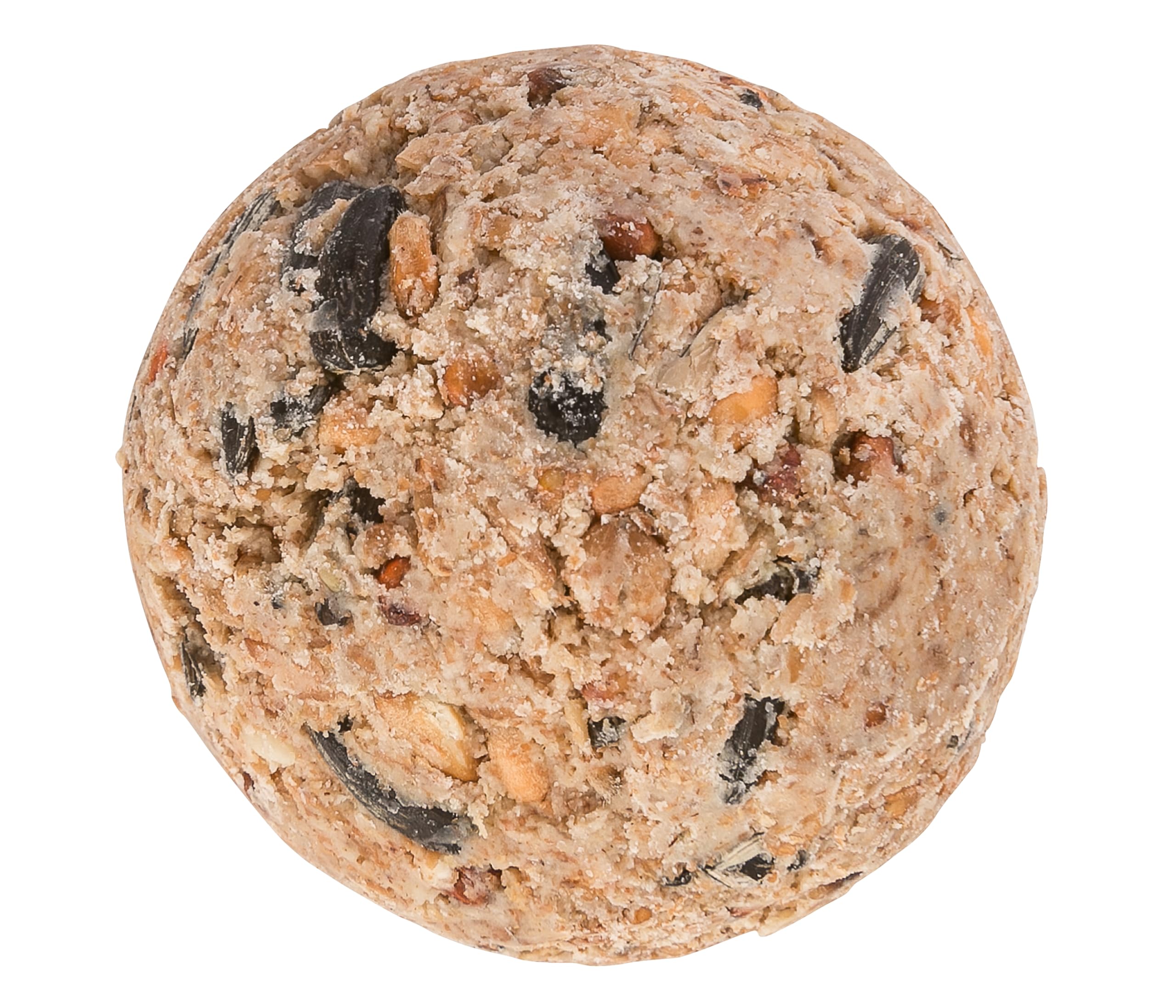 Fidelio Lot de 100 boules de graisse sans filet - Nourriture pour oiseaux sauvages toute l'année - Riche en protéines et en énergie - Nourriture pour oiseaux sauvages de qualité supérieure - Carton de