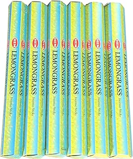 HEM (ヘム) インセンス スティック へキサパック レモングラス 6角（20本入）×6箱 [並行輸入品]