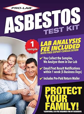 Asbestos Test Kit with Lab Analysis