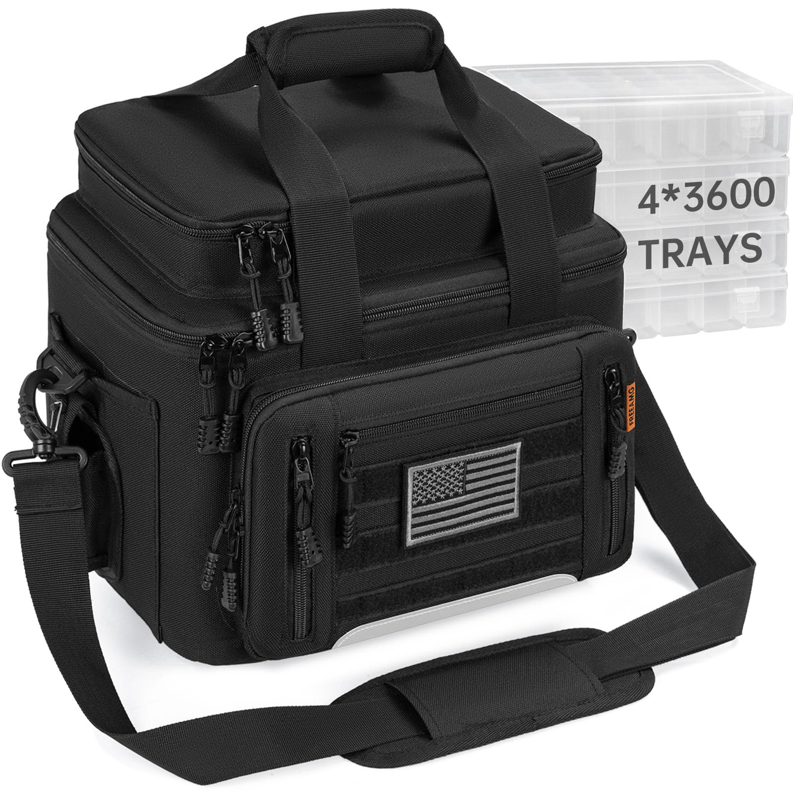 Fishing Tackle Bag - 3600 Box Storage -12 Fishing Tackle Bag - 3600 Box Storage -12