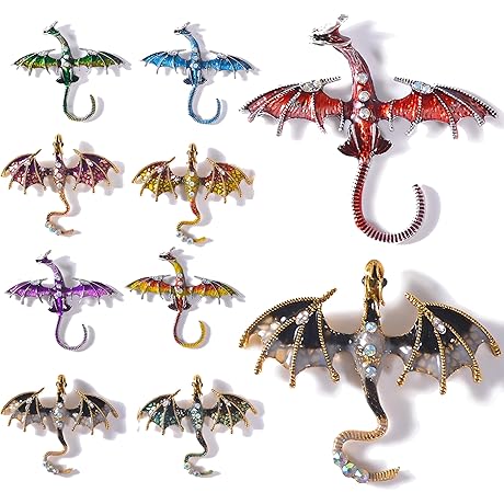 Exquisite Dragon Charms: Embellish Your Creations with Enchanting Elegance