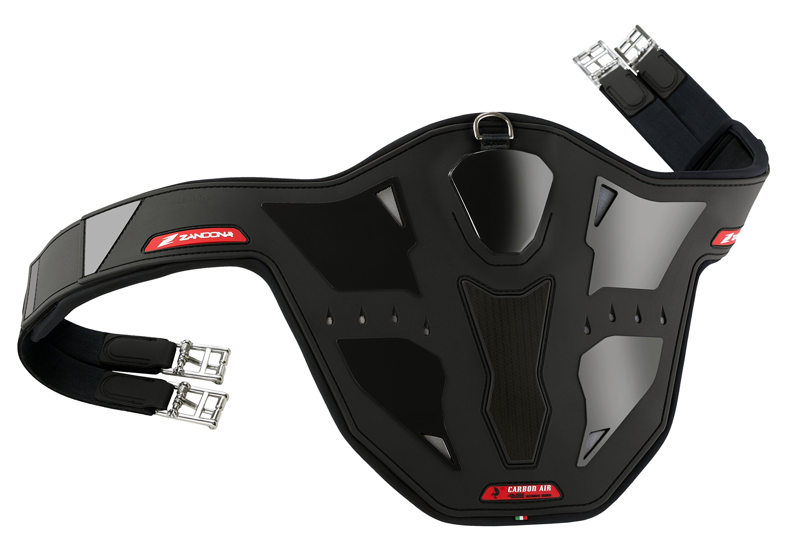 Sangle bavette Carbon Air Stud Zandonà sangle de protection CSO cheval
