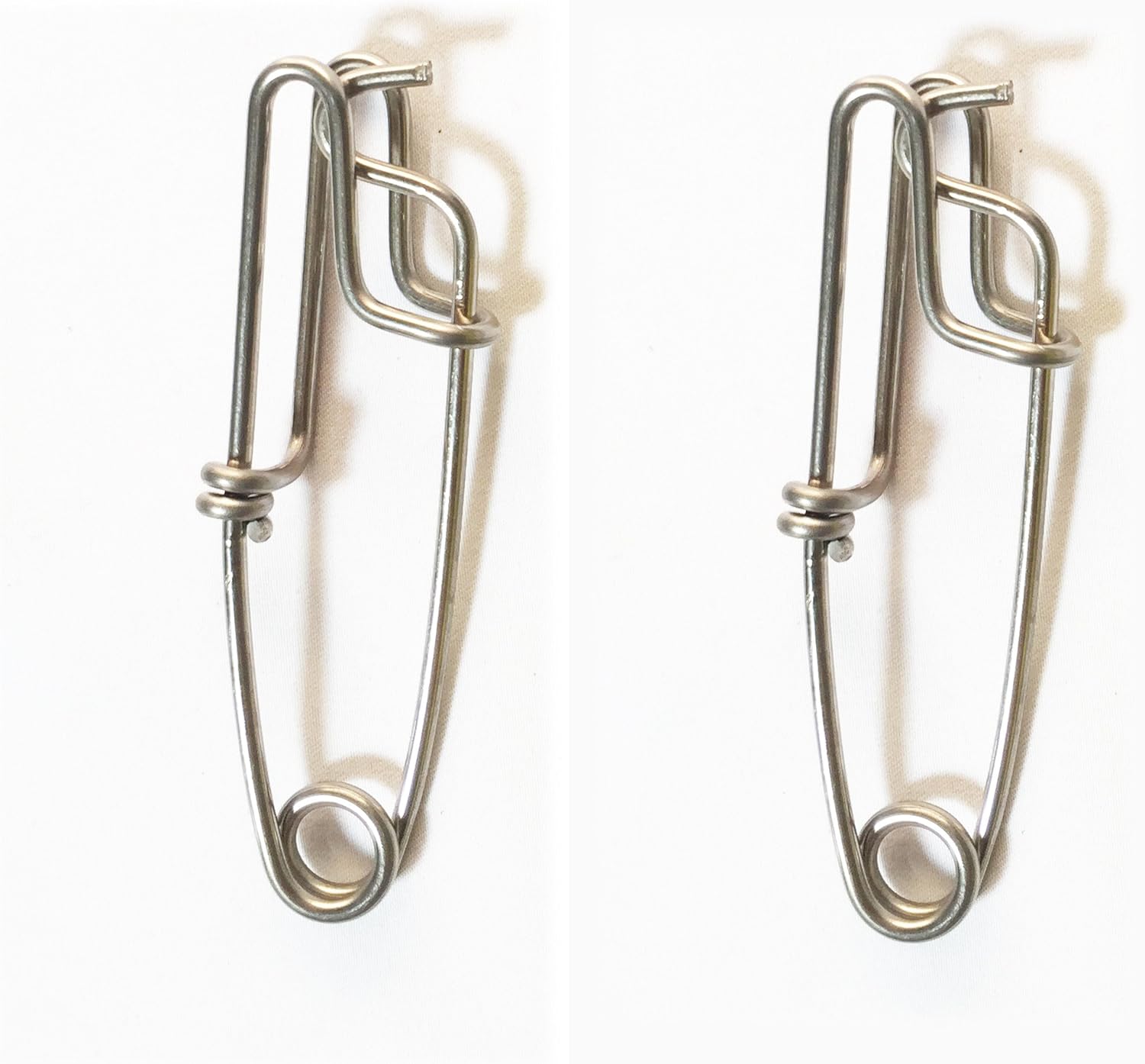 2Pack of KUFA Sports Longline Snaps Stainless Steel Clips