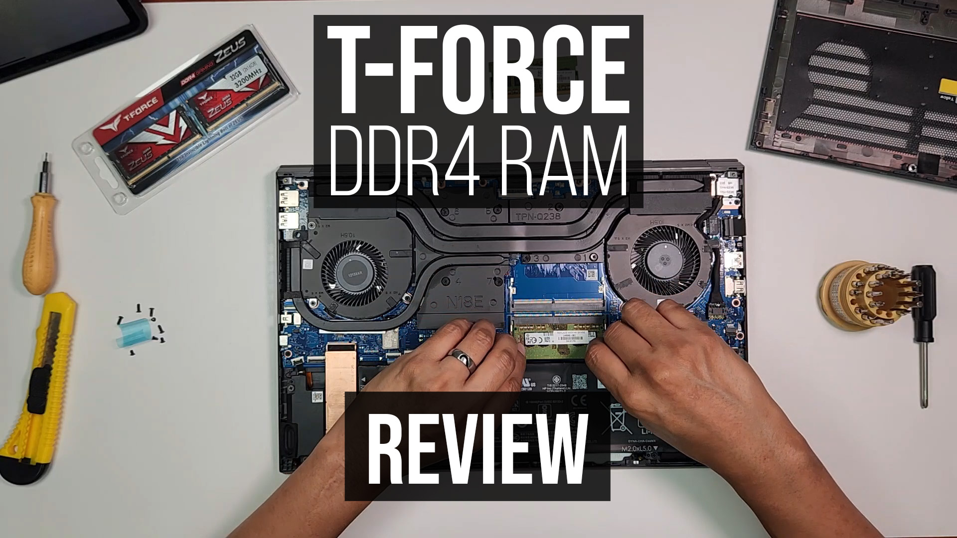 Watch TEAMGROUP T-Force DDR4 RAM Install & Review on Amazon Live