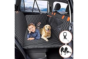 Dog Back Seat Extender Waterproof 600D Scratch Proof