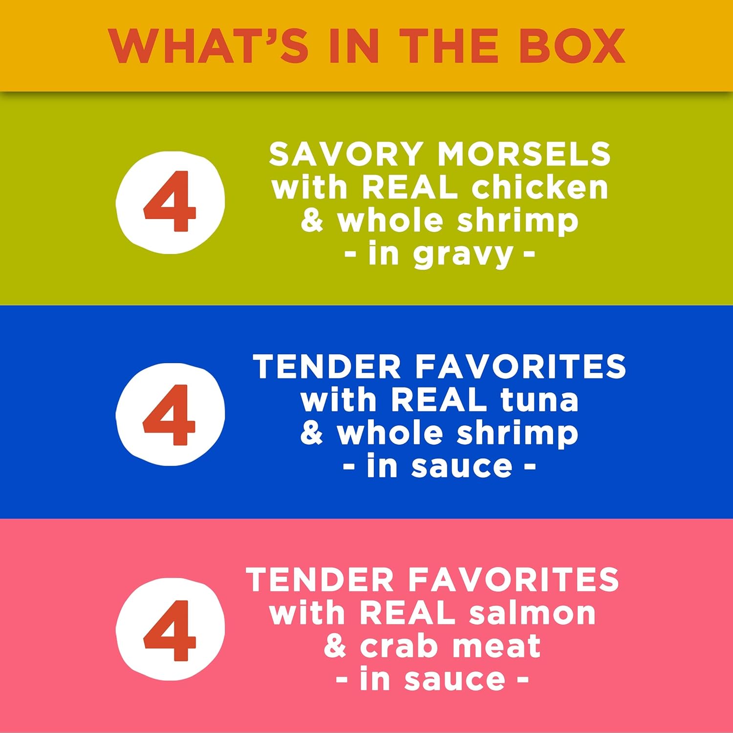 Meow Mix Poultry and Seafood Wet Cat Food, Variety Pack, 2.75 Ounce Cup (Pack of 12) : Dry Pet Food : Pet Supplies