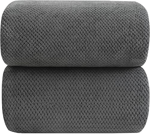 Miniatura 42 de YTYC Toallas, toallas de baño de gran tamaño de 39 x 78 pulgadas para adultos, toallas de baño de lujo, juegos extra grandes para baño, microfibra