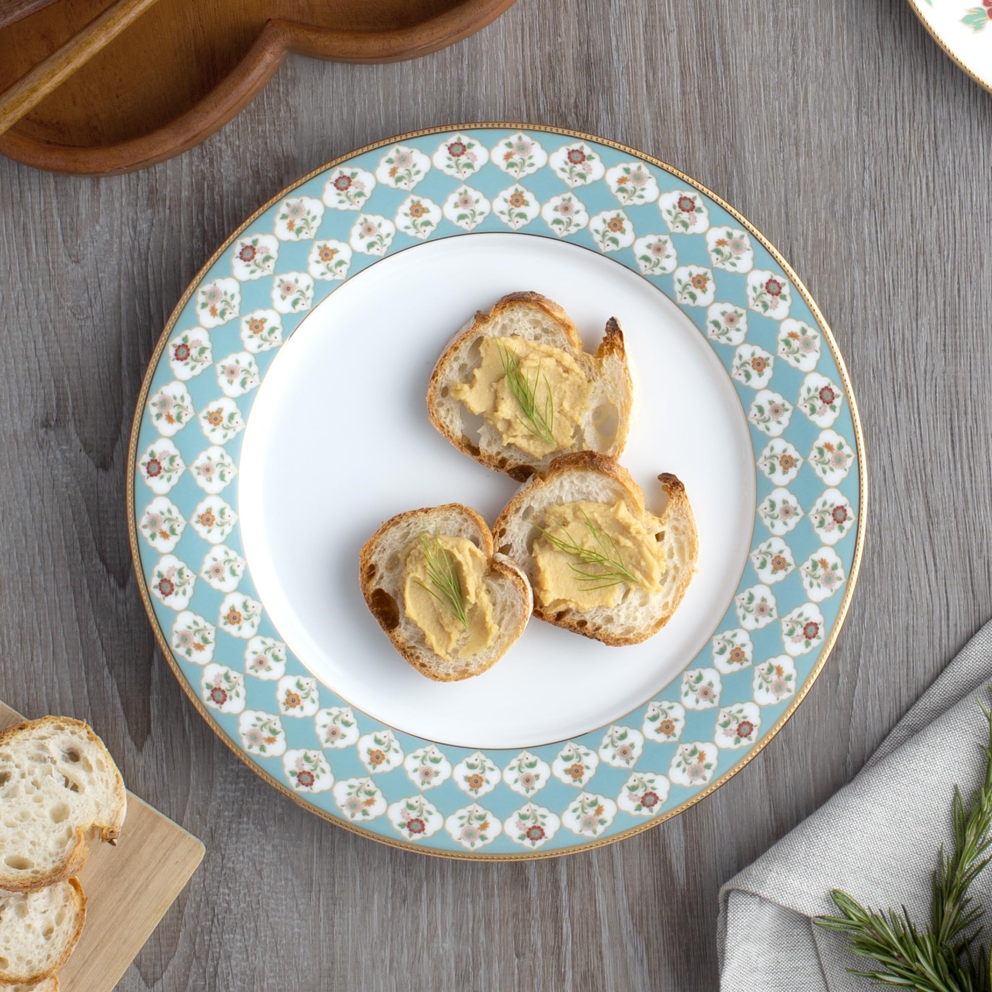 Amazon.com | Noritake Lodi's Morning 12-Piece Dinnerware Set