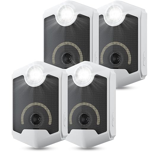 Ultrasonic Pest Repeller Plug in (4 Pack) - Rodent Repellent Indoor Electronic Pest Control with Flashing Light, Mouse Deterrent, Pest Repellent Ultrasonic for Mice, Rat, Spiders, Roaches, Insects