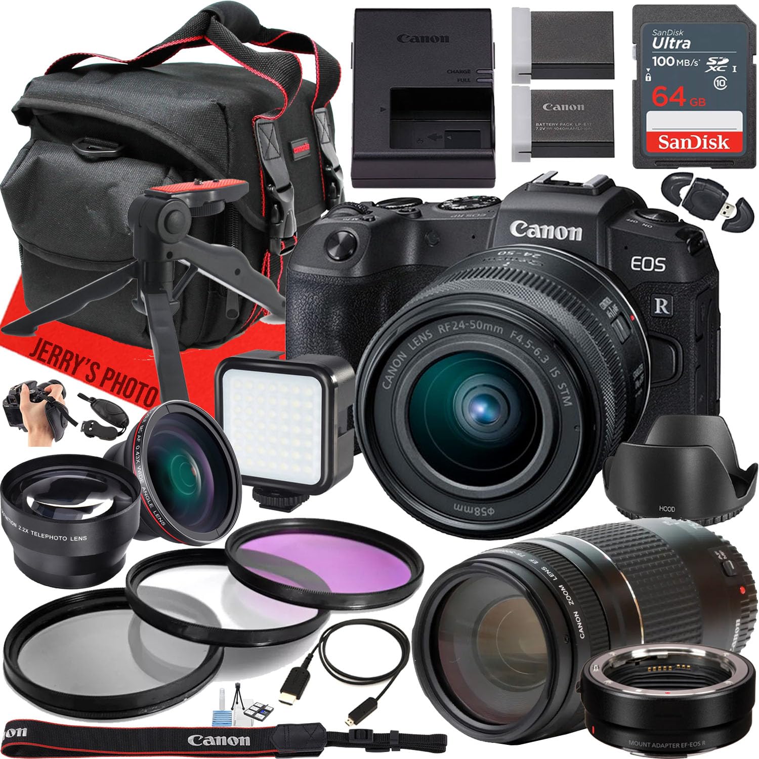 Amazon.com : Canon EOS RP Mirrorless Camera with RF 24-50mm f/4.5