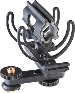 Rycote Invision Video Mic Lyre Shockmount Suspension for Cameras with Hot Shoe
