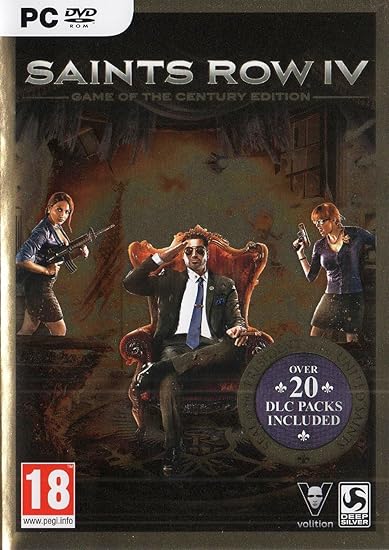 Amazon Saints Row 4 Game Of The Century Edition Pc Dvd セインツロウ4 センチュリー エディション Pc Dvd のゲーム ゲーム Amazon Saints Row 4 Game Of The Century Edition Pc Dvd セインツロウ4 センチュリー エディション Pc Dvd のゲーム ゲーム