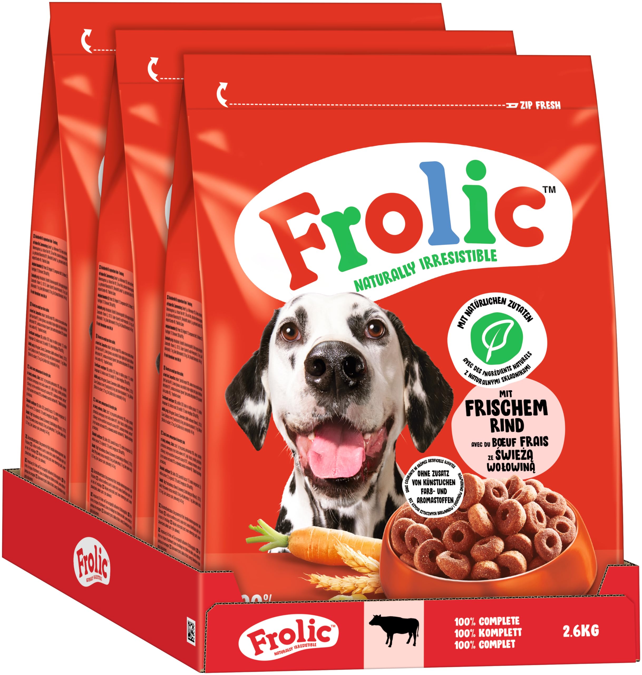 FROLIC™ Beutel Rind 3x2,6kg