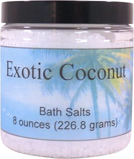 Exotic Coconut Bath Salts 8 oz