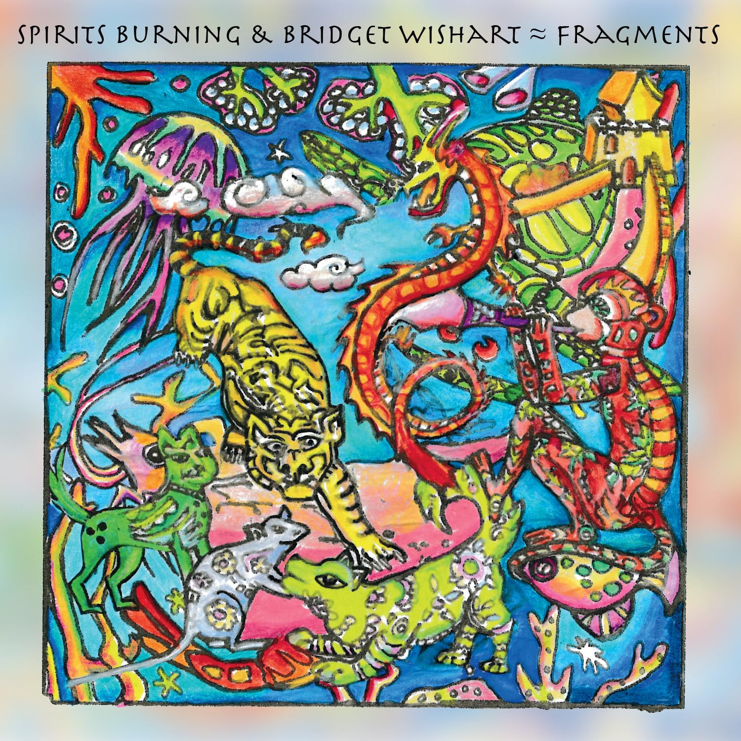 SPIRITS BURNING/BRIDGET WISHART - Fragments - CD