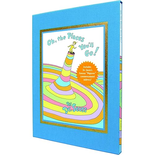 Oh, the Places You'll Go! Slipcased Deluxe Edition (Classic Seuss)