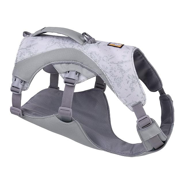 RUFFWEAR Arnés Enfriador con asa para Perros, Mantiene a Las Mascotas Frescas en climas cálidos, Ajustable