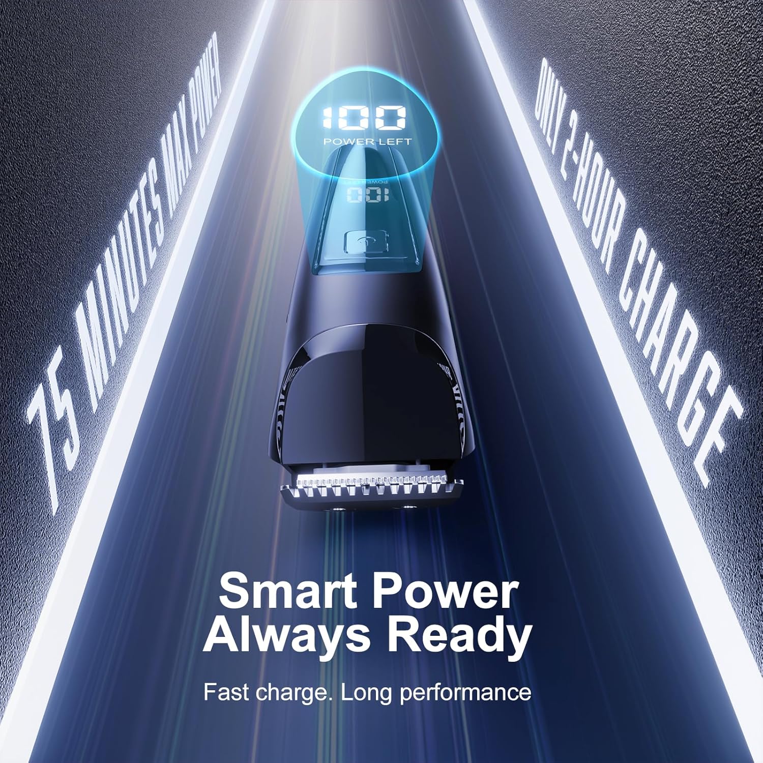 Beard Trimmer for Men, All-in-One Electric Razor & Hair Clipper, Waterproof Cordless Mustache Grooming Kit, Rechargeable Beard Hair Nose Ear & Body Trimmer, Face Shaver, Gifts for Men Husband Father - Image 6