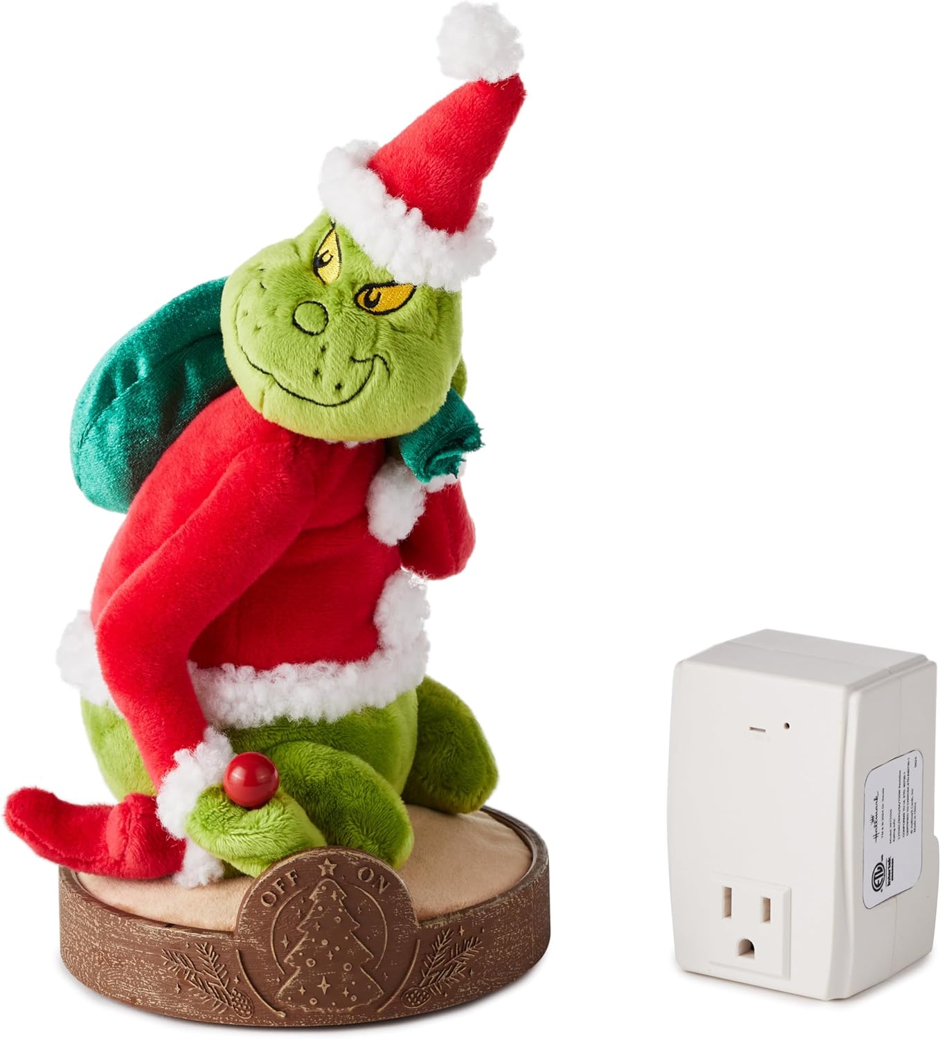 Hallmark Dr. Seuss's How The Grinch Stole Christmas! Wireless Christmas Tree Remote Control with Sound