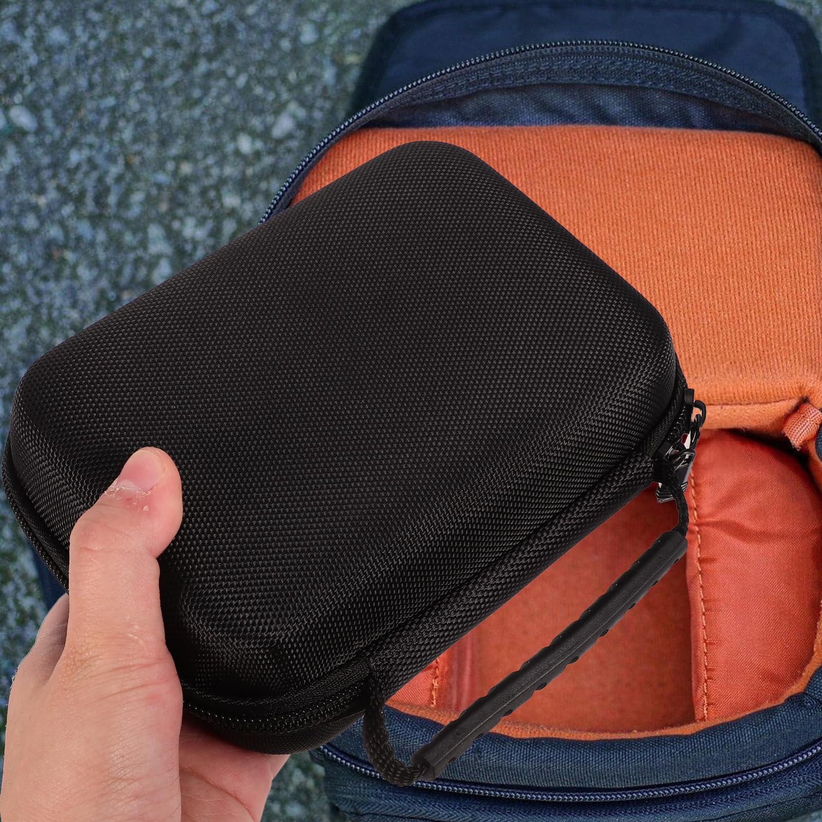 Angoily Borsa Fotografica Da Viaggio Piccola Custodia Per Fotocamera Borsa Portatile Leggera Con Cerniera Per Fotocamera