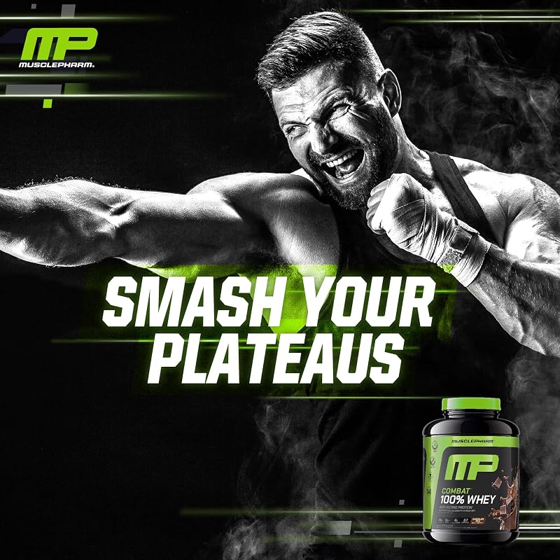 Muscle Pharm Combat 100% Whey Protein Powder | Chocolate Milk - 5 lb image 6
