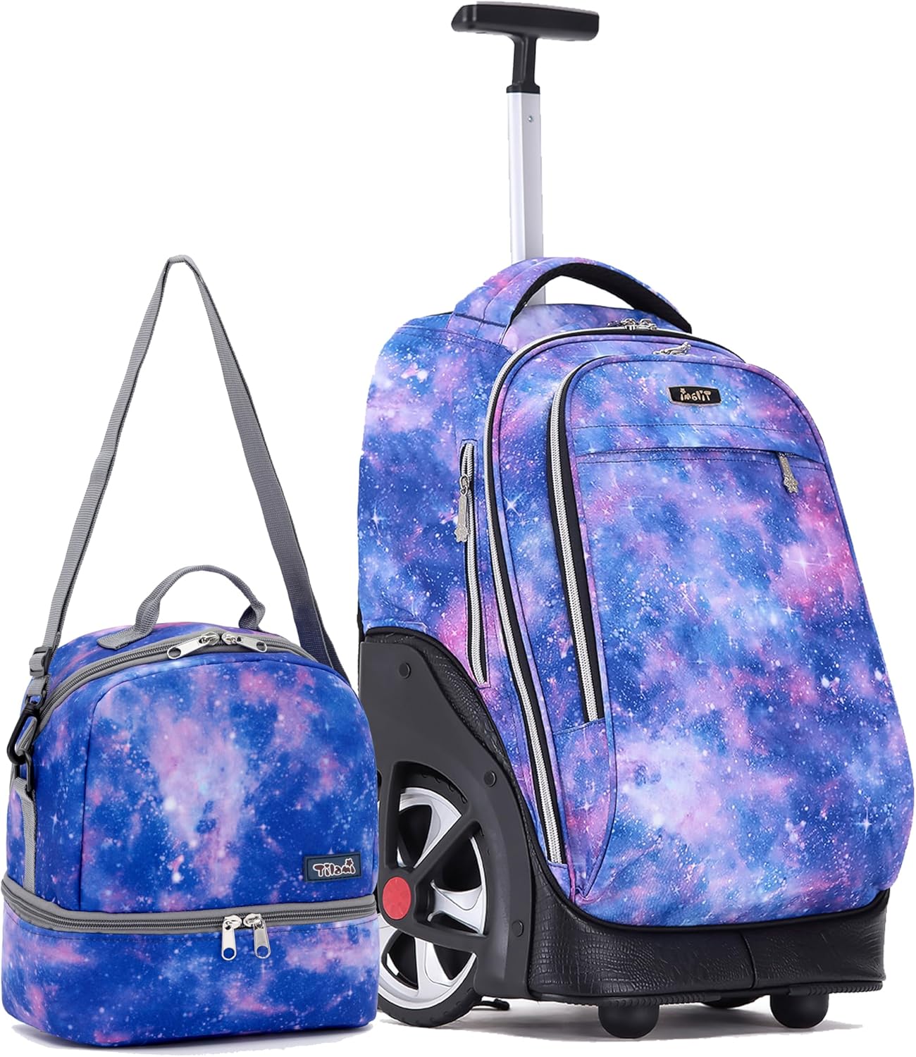 TILAMI 19 inch Rolling Backpack with Lunch Bag Ethiopia Ubuy