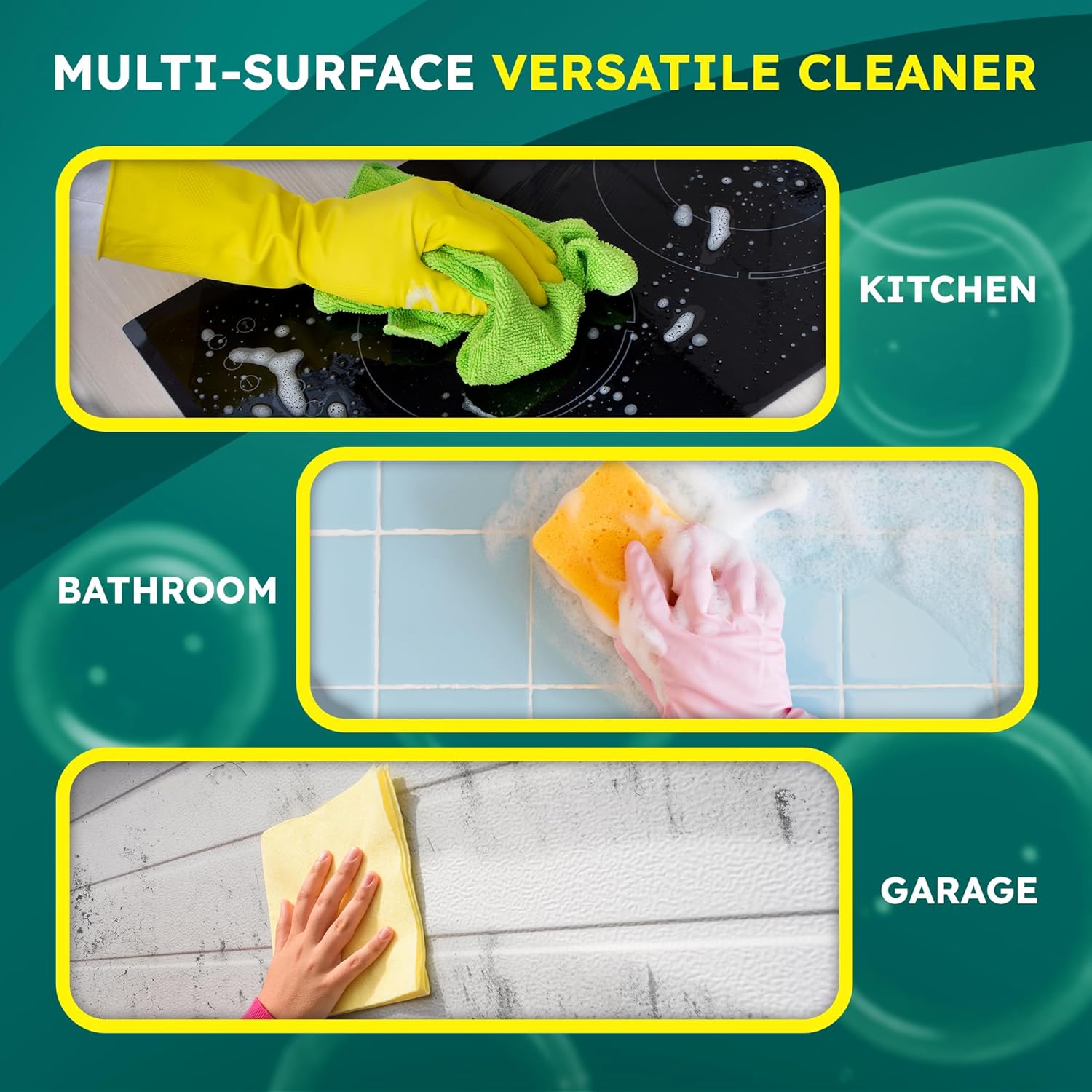 All-Purpose Cleaner & Degreaser – Heavy-Duty Grease & Stain Remover for Home, Kitchen, Garage & Industrial Use, Surface-Friendly Cuts Through Tough Dirt – 1 Gallon - Image 4