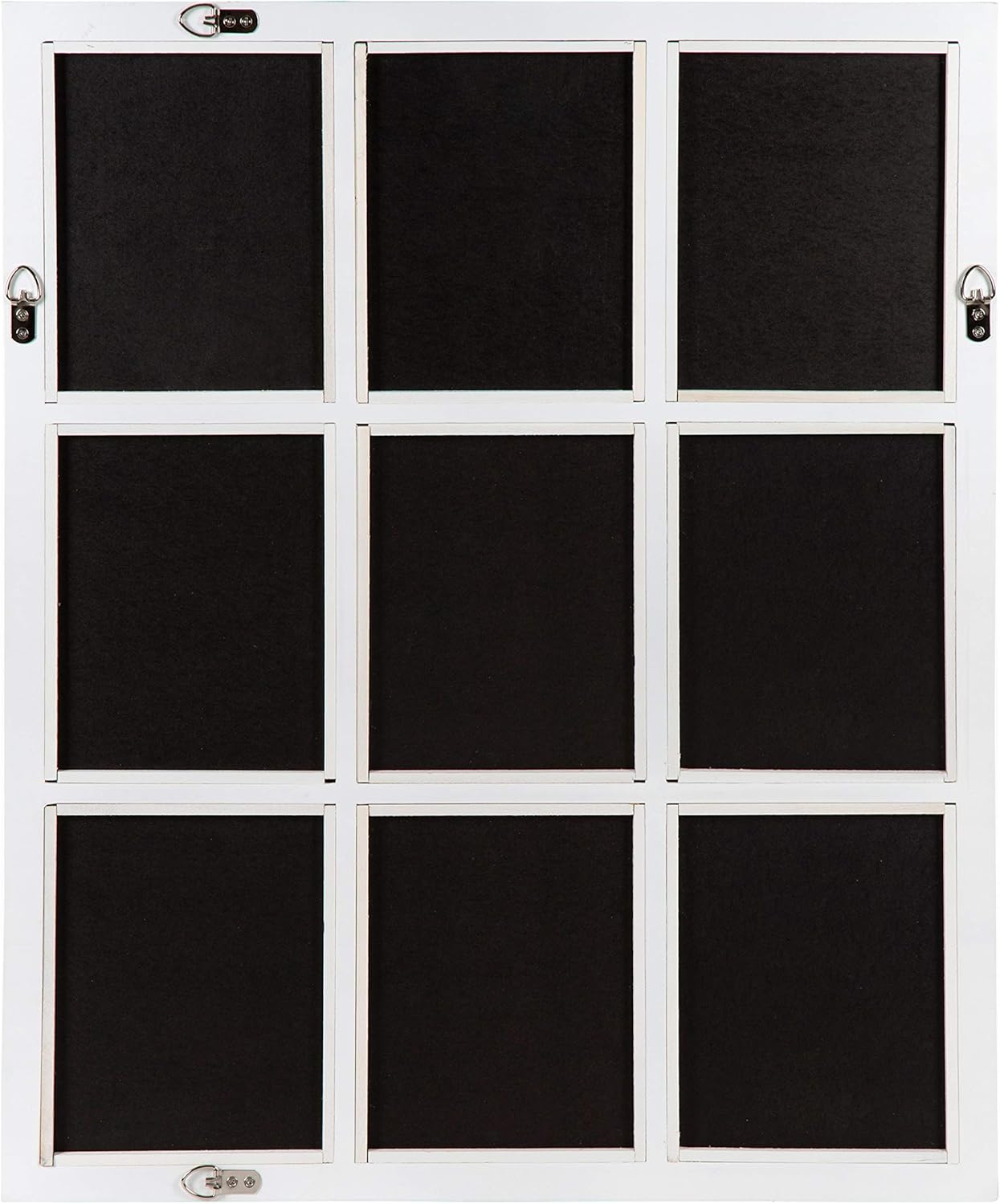 Kate and Laurel Hogan Windowpane Framed Wall Mirror