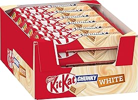 Kitkat Chunky White - voordeelverpakking - doos met 24 repen