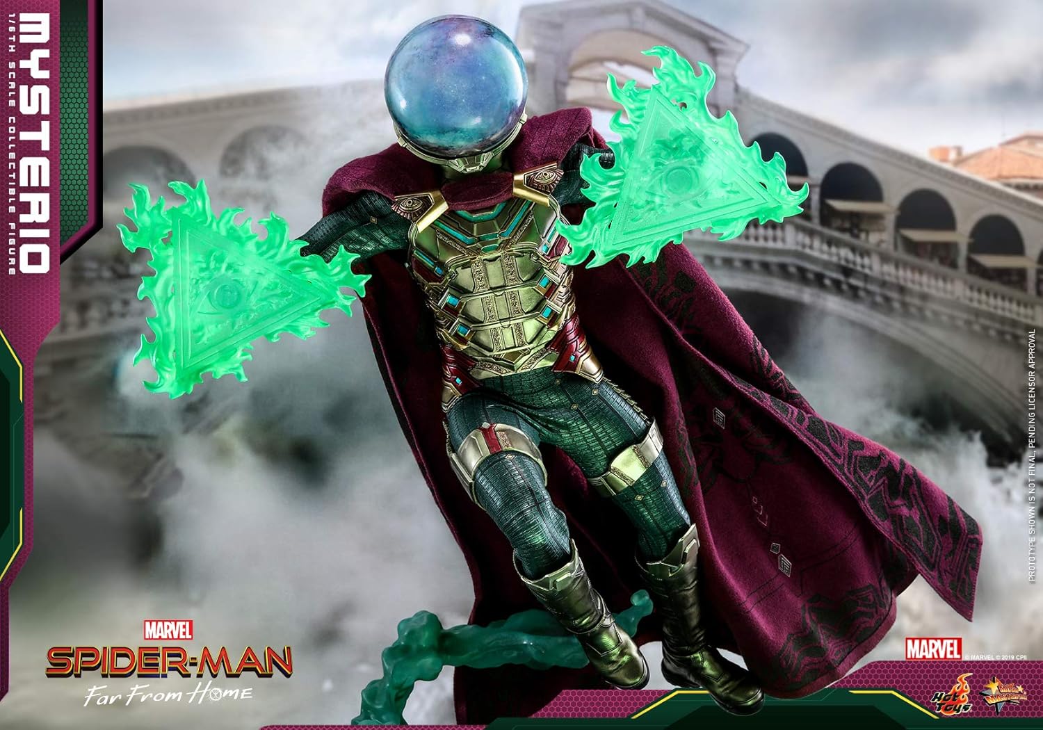 Get Discount 70% Price Hot Toys Marvel Comics Spider-Man Far from Home Mysterio Jake Gyllenhaal 1/6 Scale Collectible Figure