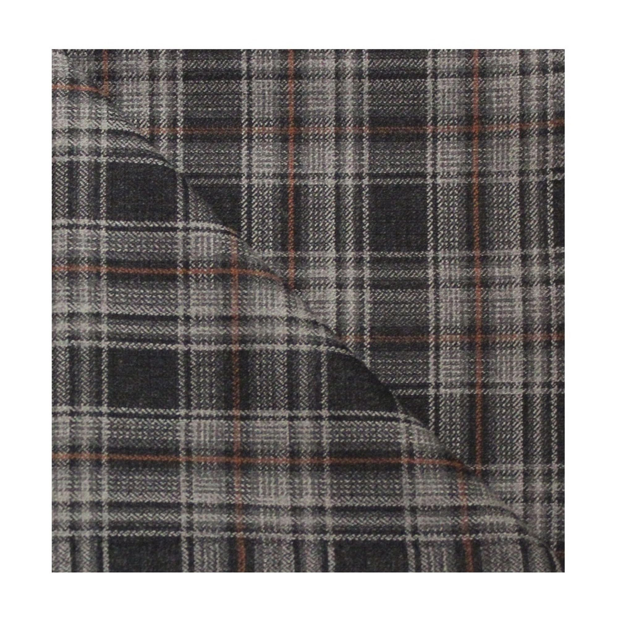 V Walker's Men's Cotton Polyester Blend Tweed Checkered Blazer & Jacket Fabric Unstitched (2 m,Free Size)-image-25