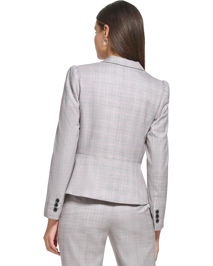 DKNY Two-Button Peplum Puff Sleeve Blazer - #2 of 2