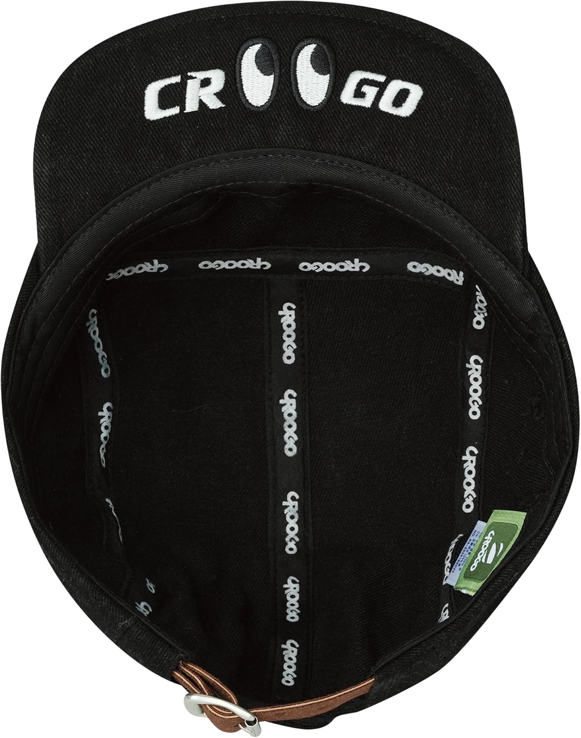 Croogo Short Brim 5 Panel Cap Denim Baseball Hat for Men Soft Unconstructed Adjustable Size Dad Hat Hip Hop Street Style - Image 9