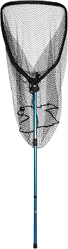 CUDA Fishing Telescoping Net |Durable Lightweight Net Containment System with Extendable Non-Slip Grip & Replaceable Coated Net for Saltwater & Freshwater Use
