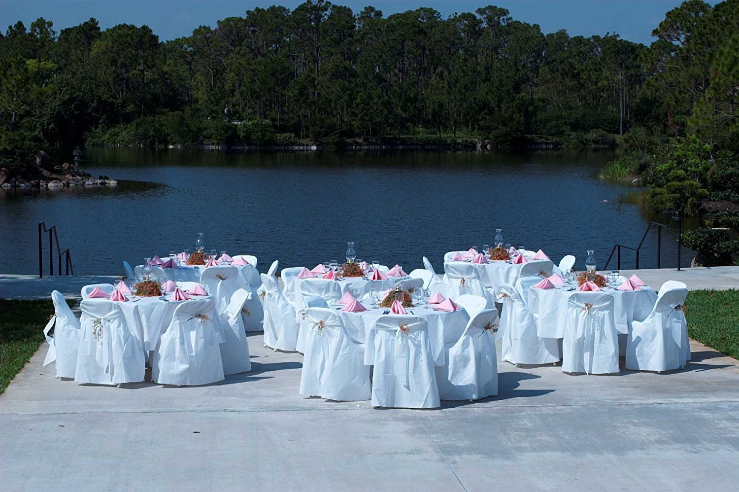 Joyfull "Linen-Look Round Table Cover 120", Disposable