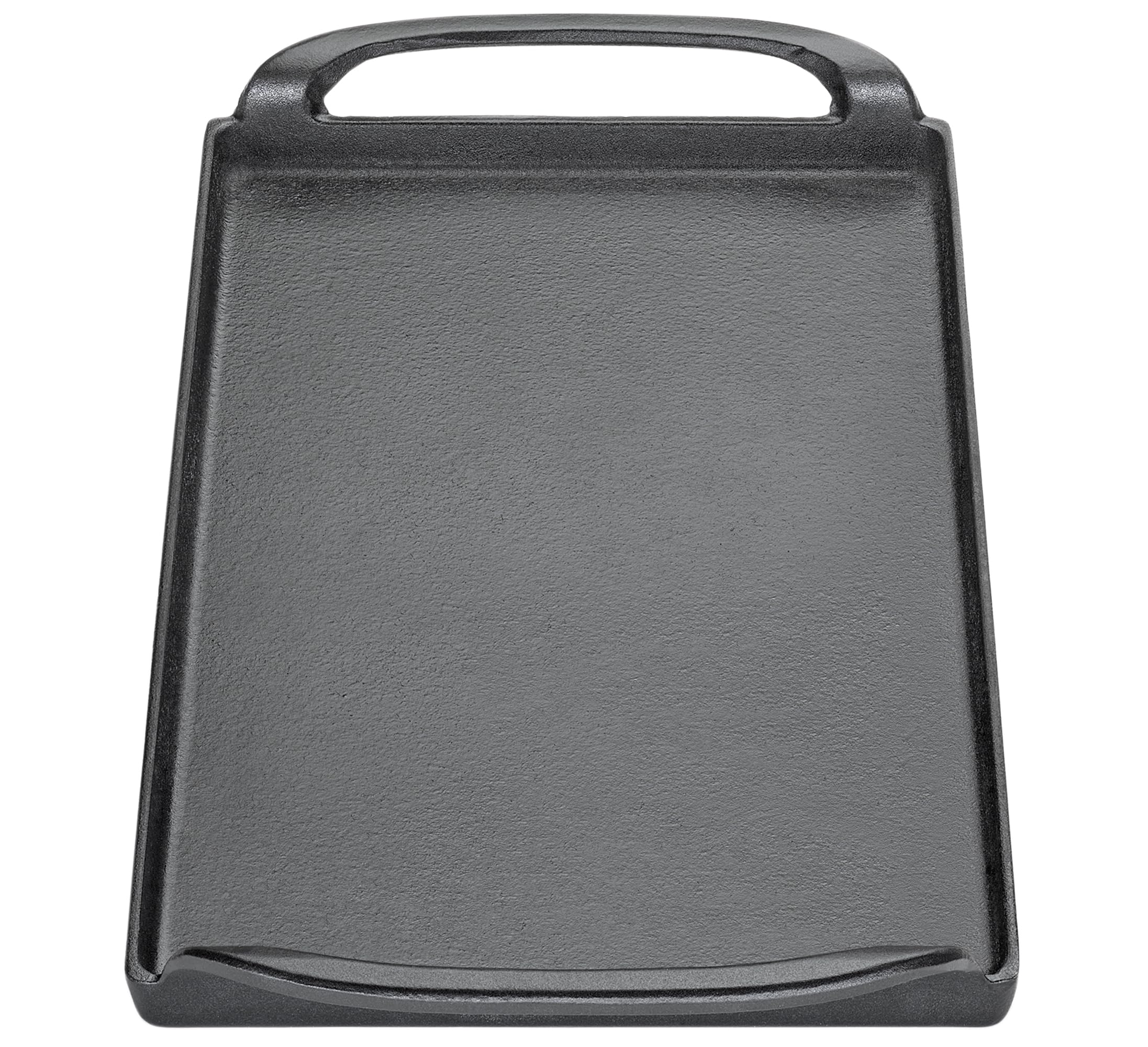 KÜCHENPROFI PROVENCE - Piastra per barbecue Plancha, 38 cm, in ghisa smaltata, adatta a tutti i piani cottura, compresi quelli a induzione, multifunzionale per cuocere, grigliare e servire