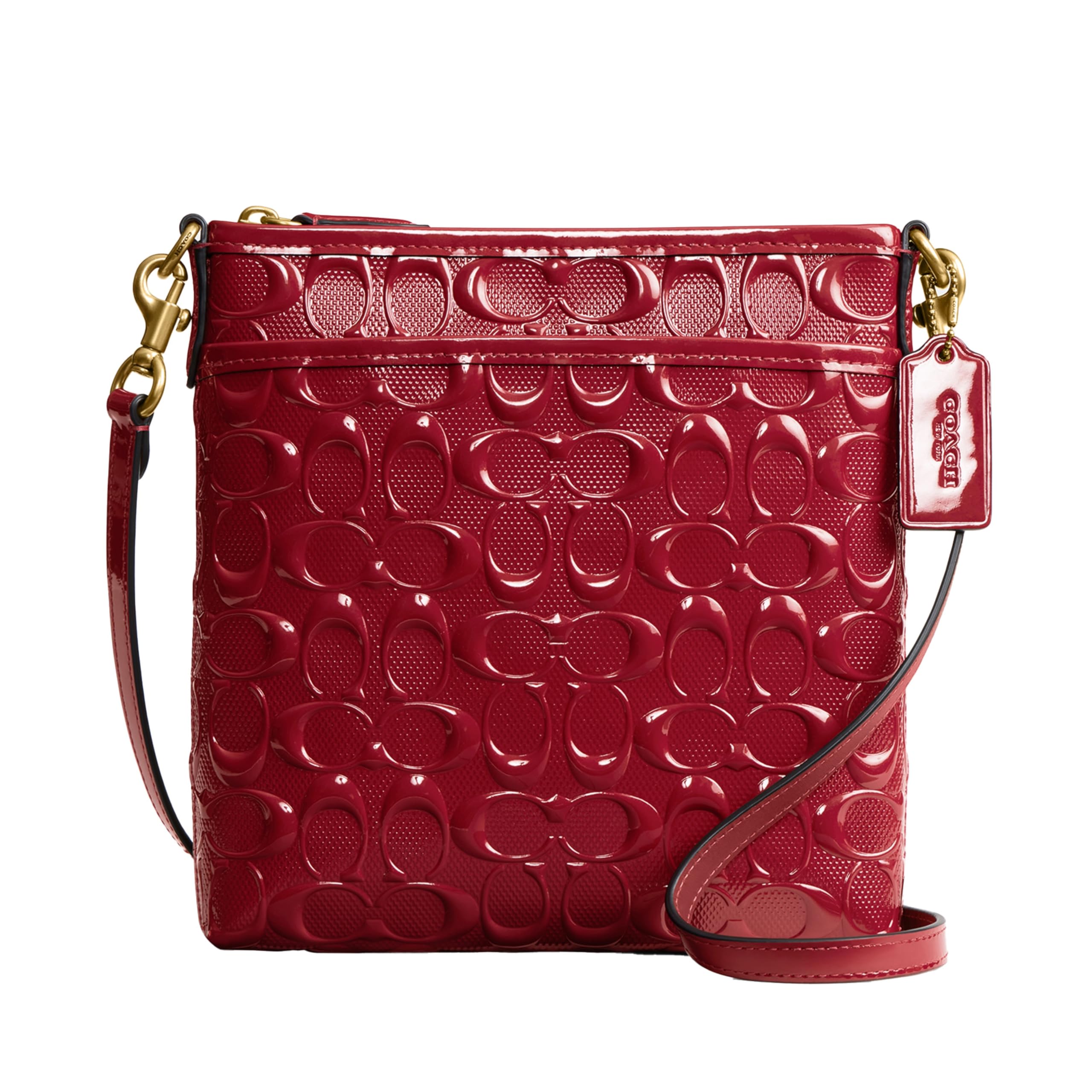 COACH Crossgrain Leather Kitt Messenger Bag