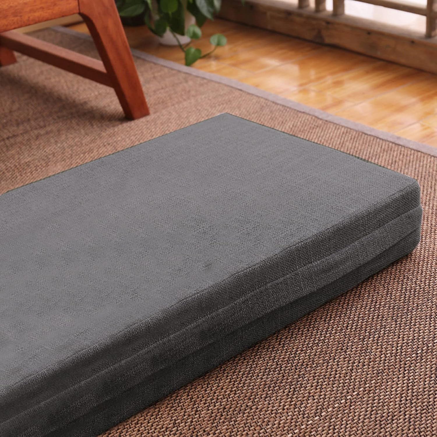 Kongdson Custom Size Chair Cushion for Garden Patio, AntiSlip Washable