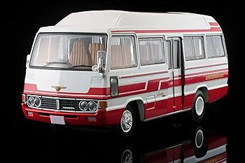 トミカリミテッドヴィンテージ トヨタ コースター ハイルーフ DX車 (白/赤) トミカリミテッドヴィンテージ トヨタ コースター ハイルーフ DX