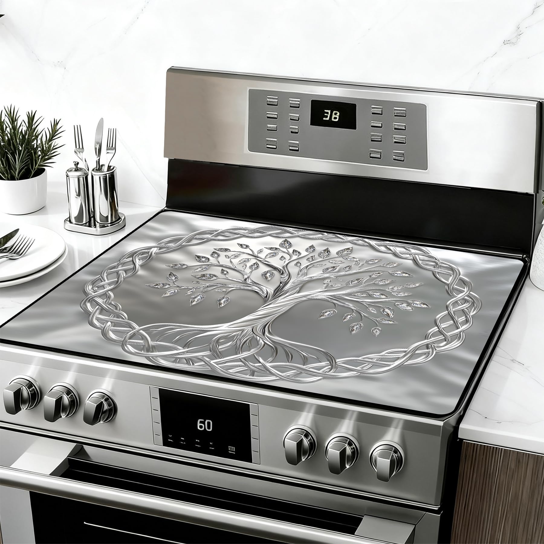 28"x20" Anti-Slip Electric Stove Top Cover