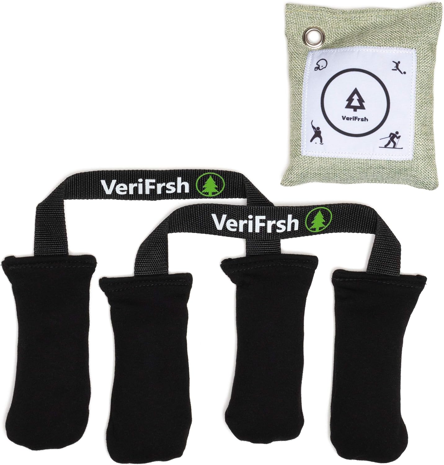 VeriFresh Sports Odor Remover 3X Activated Charcoal Odor